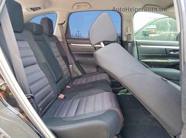 5J6RW5H30KL000920 2019 HONDA CR-V Black Rear interior view
