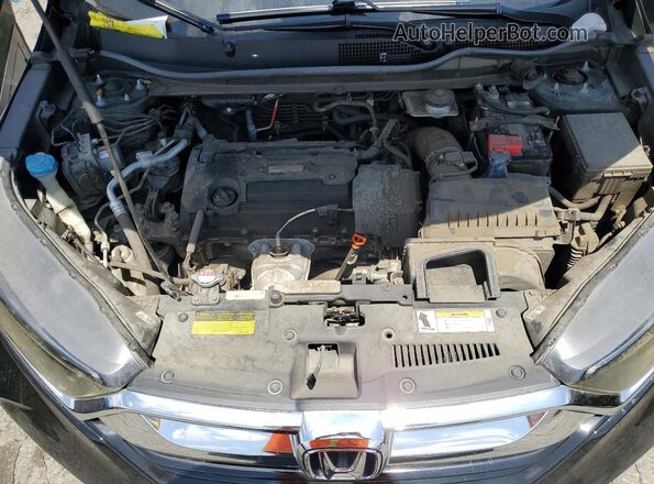 5J6RW5H30KL000920 2019 HONDA CR-V Black Engine compartment view