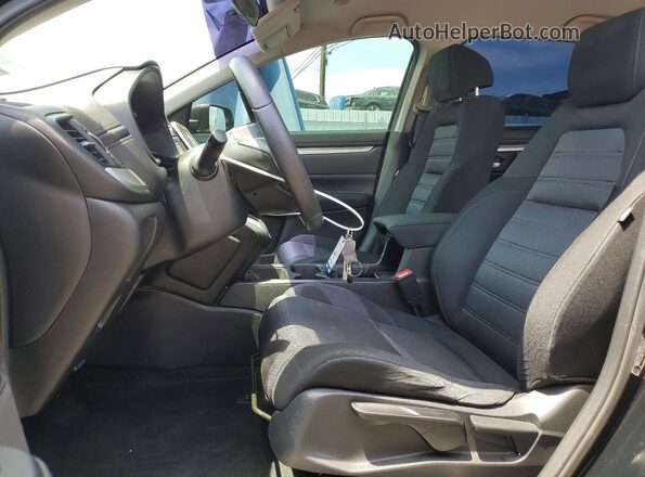 5J6RW5H30KL000920 2019 HONDA CR-V Black Front interior view