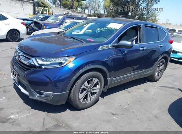 5J6RW5H33KL003603 2019 HONDA CR-V Синий Передняя левая четверть