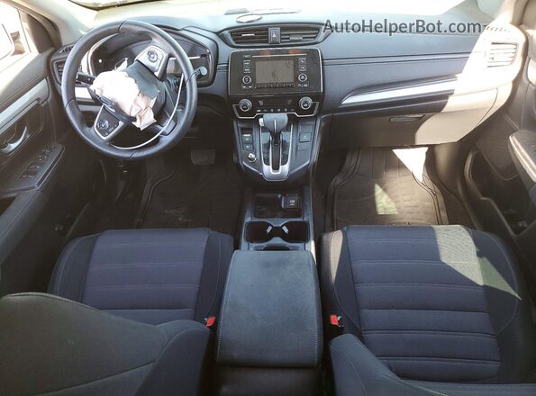 5J6RW5H34KL004856 2019 HONDA CR-V Black Dashboard view
