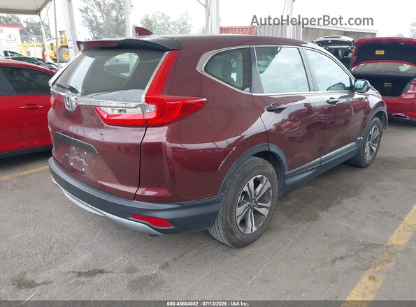 5J6RW5H35KL000668 2019 HONDA CR-V Burgundy Задня права чверть