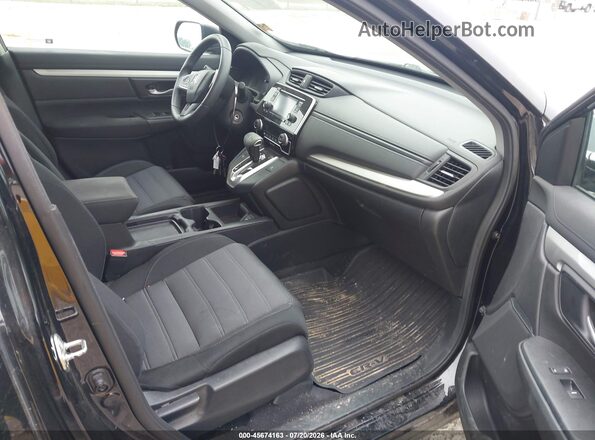 5J6RW6H39JL001021 2018 HONDA CR-V Черный Вид салона спереди