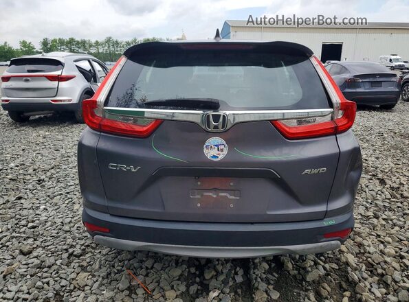 5J6RW6H39JL003464 2018 HONDA CR-V Gray Widok z tyłu