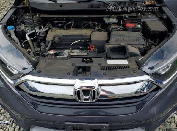 5J6RW6H39JL003464 2018 HONDA CR-V Gray Widok komory silnika