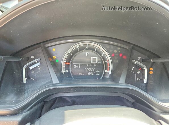 5J6RW6H39KL004633 2019 HONDA CR-V Black Սարքավորումների վահանակի տեսք