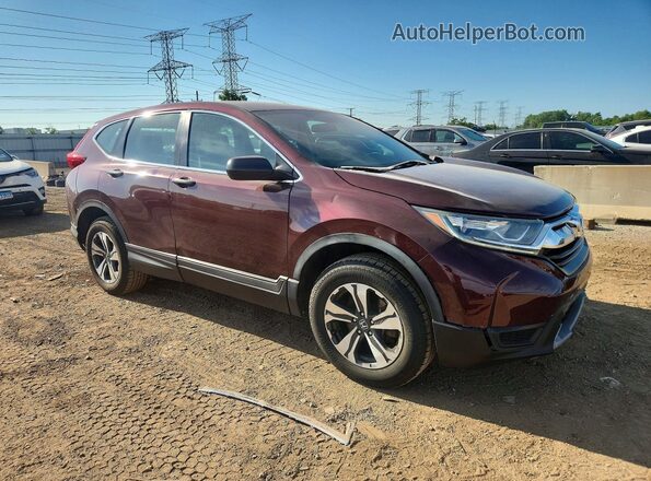 5J6RW6H3XHL005508 2017 HONDA CR-V Темно-бордовый Передняя правая четверть