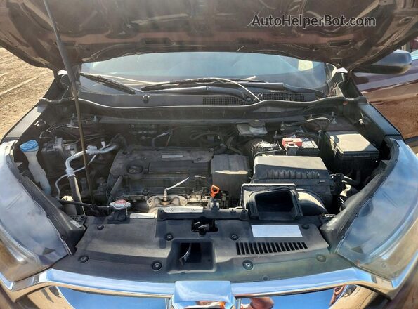 5J6RW6H3XHL005508 2017 HONDA CR-V Темно-бордовый Вид подкапотного пространства