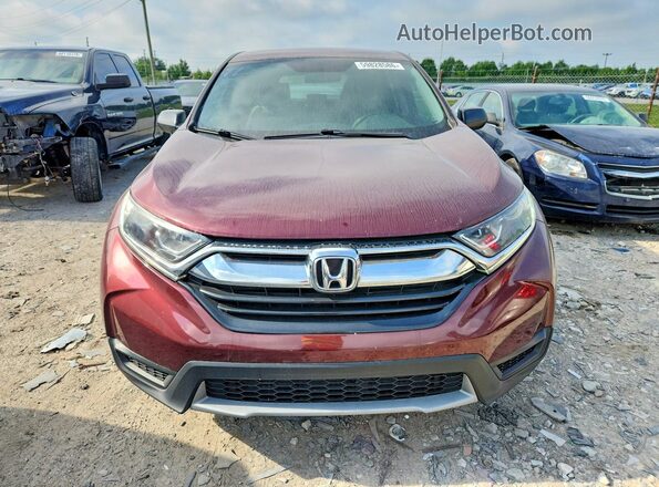 5J6RW6H3XJL002906 2018 HONDA CR-V Red Front view