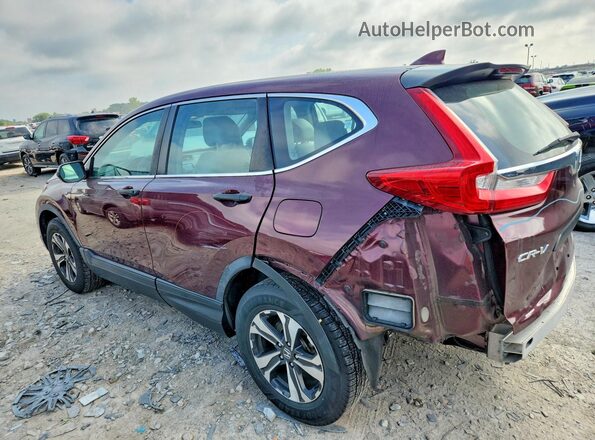 5J6RW6H3XJL002906 2018 HONDA CR-V Red Rear left