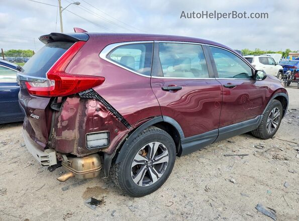 5J6RW6H3XJL002906 2018 HONDA CR-V Red Rear right