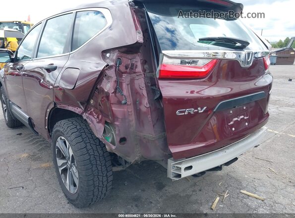 5J6RW6H3XKL004575 2019 HONDA CR-V Бордовый Вид спереди