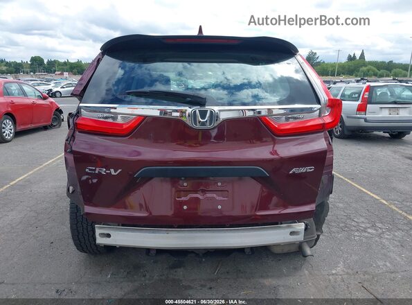 5J6RW6H3XKL004575 2019 HONDA CR-V Бордовый 