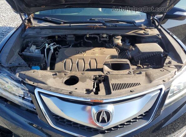 5J8TB3H31GL004642 2016 ACURA RDX Black Вид підкапотного простору