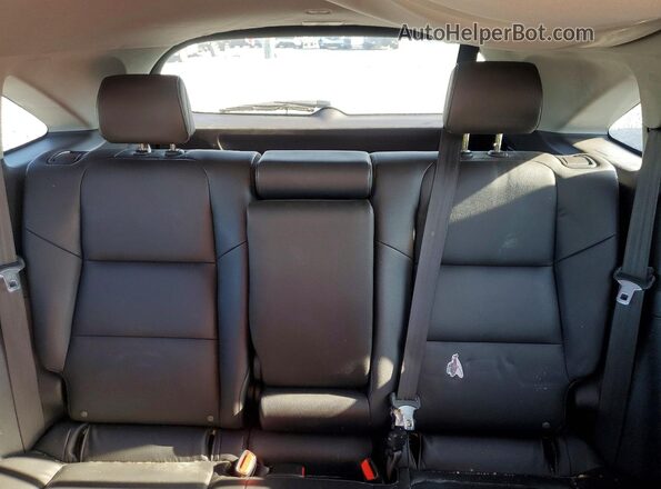 5J8TB3H31GL004642 2016 ACURA RDX Black Вид задніх сидінь