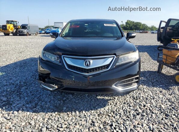 5J8TB3H31GL004642 2016 ACURA RDX Black Вид спереду