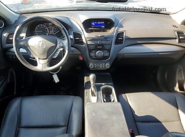 5J8TB3H31GL004642 2016 ACURA RDX Black Вид панелі приладів
