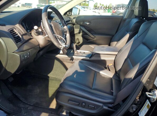 5J8TB3H31GL004642 2016 ACURA RDX Black Вид салону спереду
