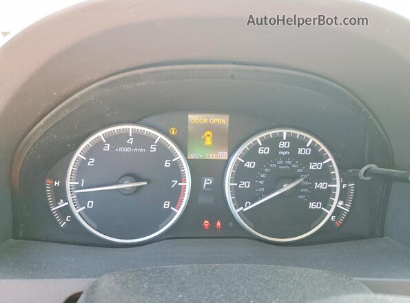 5J8TB3H34GL000858 2016 ACURA RDX Black Instrument cluster view