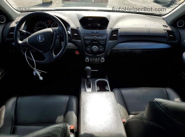 5J8TB3H34GL000858 2016 ACURA RDX Black Dashboard view