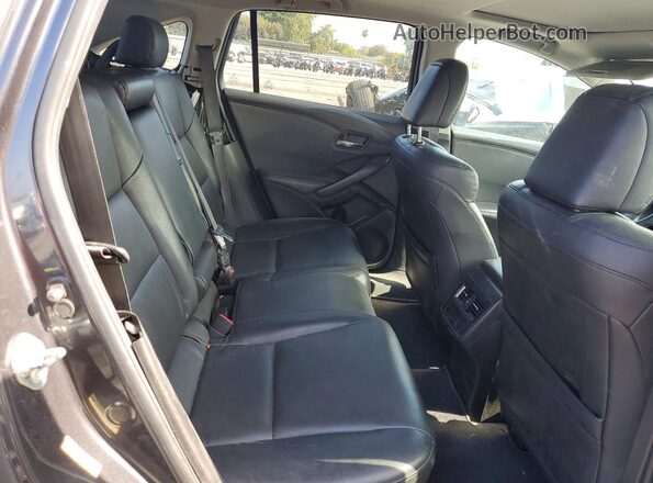 5J8TB3H34GL000858 2016 ACURA RDX Black Rear interior view