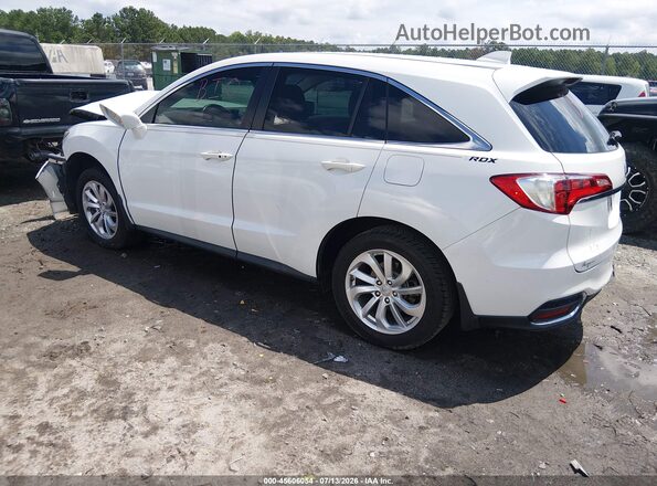 5J8TB3H35GL010489 2016 ACURA RDX Белый Задняя левая четверть