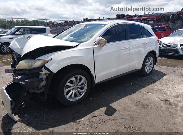 5J8TB3H35GL010489 2016 ACURA RDX Белый Передняя левая четверть