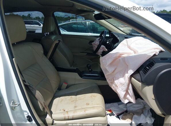 5J8TB3H35GL010489 2016 ACURA RDX Белый Вид салона спереди