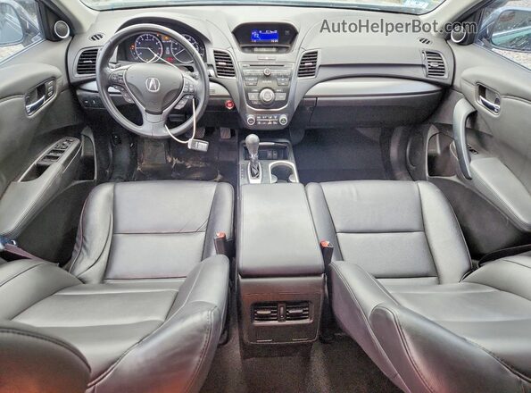 5J8TB3H37GL011806 2016 ACURA RDX Black Vista del salpicadero