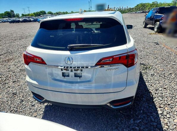 5J8TB3H39GL002525 2016 ACURA RDX White Widok z tyłu