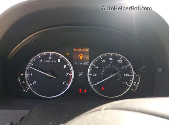 5J8TB3H39GL004775 2016 ACURA RDX Gray ხელსაწყოთა პანელის ხედი
