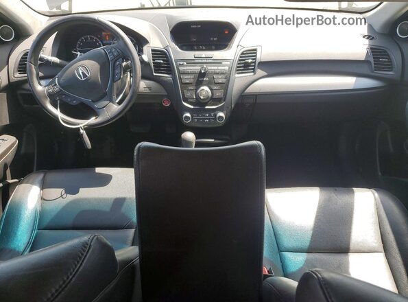 5J8TB3H39GL004775 2016 ACURA RDX Gray წინა პანელის ხედი