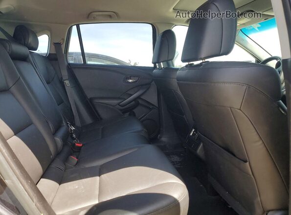 5J8TB3H39GL004775 2016 ACURA RDX Gray უკანა სალონის ხედი