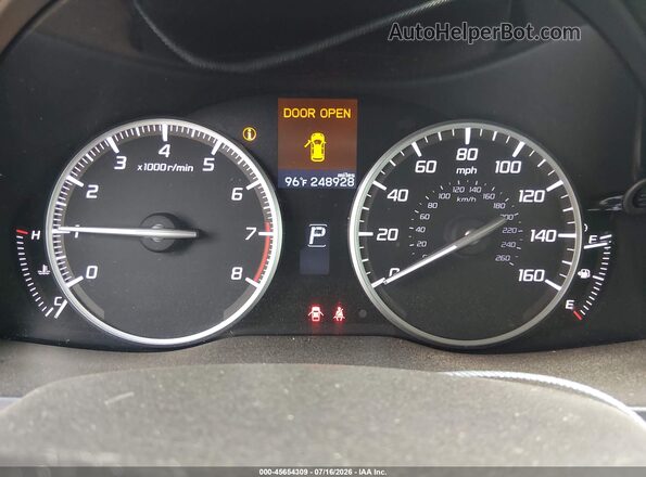 5J8TB3H52GL016705 2016 ACURA RDX Brown უკანა სავარძლების ხედი