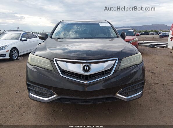 5J8TB3H52GL016705 2016 ACURA RDX Brown ხელსაწყოთა პანელის ხედი