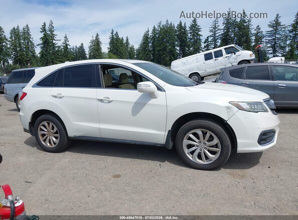 5J8TB3H55GL005035 2016 ACURA RDX Белый Вид задней части салона