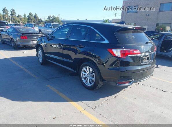 5J8TB3H59HL000504 2017 ACURA RDX Black Հետևի ձախ
