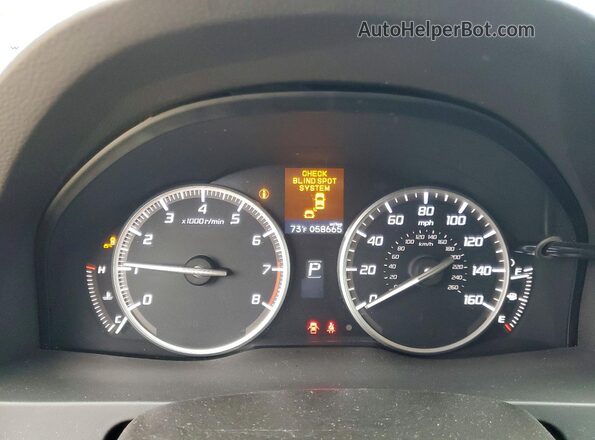 5J8TB3H5XJL004048 2018 ACURA RDX Gray Instrument cluster view