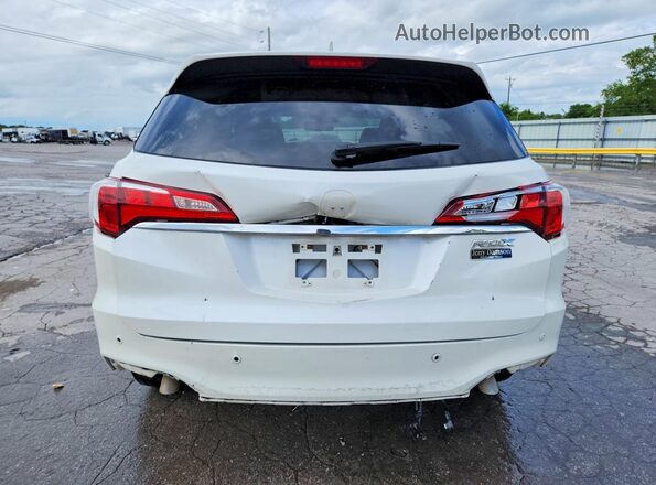 5J8TB3H71GL000609 2016 ACURA RDX White Widok z tyłu