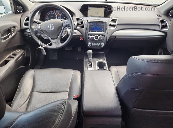5J8TB3H72GL009366 2016 ACURA RDX Silver Vista del salpicadero