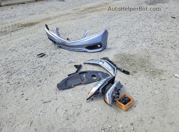 5J8TB3H72GL009366 2016 ACURA RDX Silver Vista del compartimento del motor