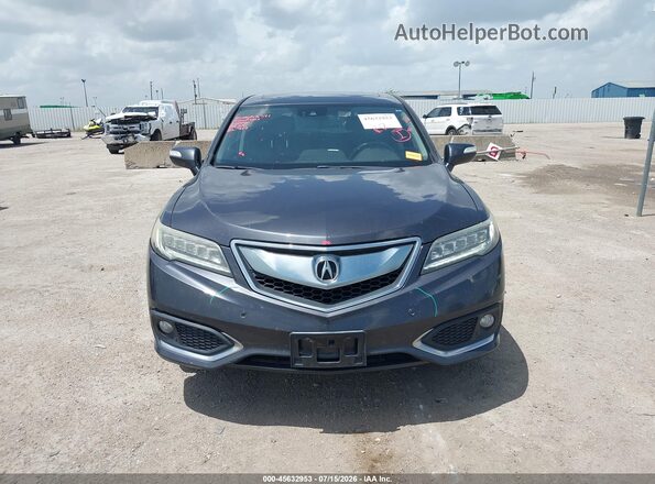 5J8TB3H75GL012830 2016 ACURA RDX Gray Vista del cuadro de instrumentos