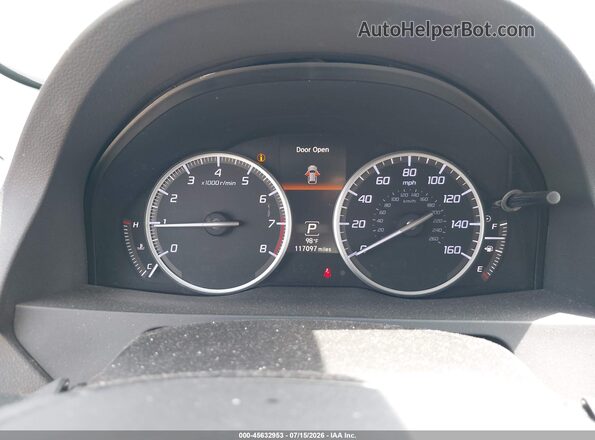5J8TB3H75GL012830 2016 ACURA RDX Gray Vista de los asientos traseros