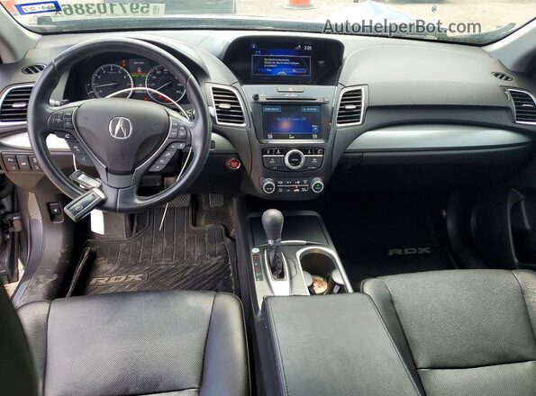 5J8TB3H76JL005456 2018 ACURA RDX Teal Вид панелі приладів