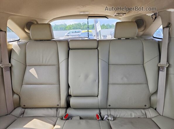 5J8TB3H77GL012618 2016 ACURA RDX White Rear seats view
