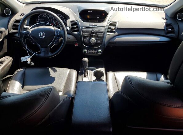 5J8TB4H30GL010129 2016 ACURA RDX Silver Առջևի վահանակի տեսք