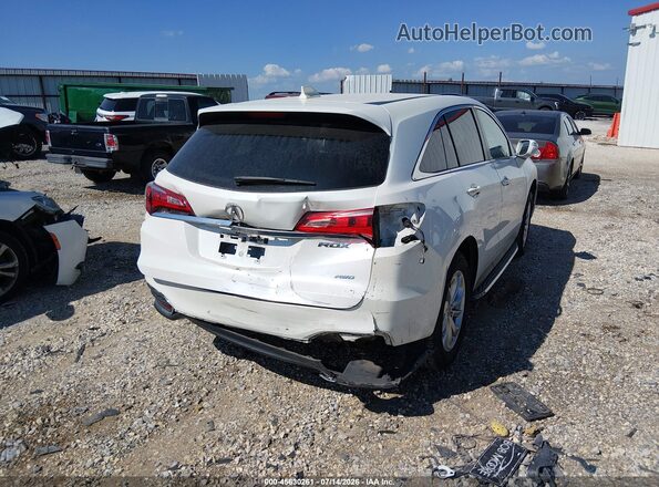 5J8TB4H32GL027336 2016 ACURA RDX White Դիմացի տեսք