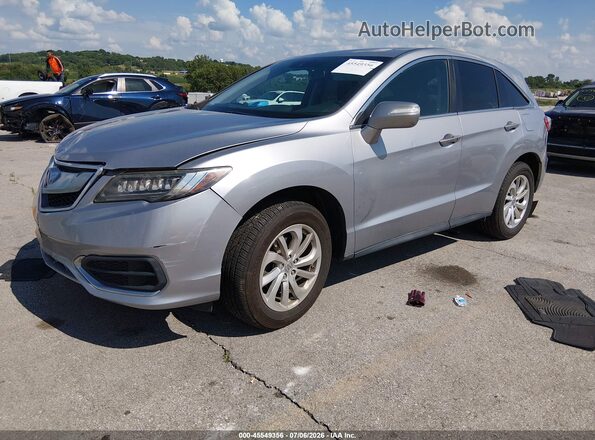 5J8TB4H33HL021191 2017 ACURA RDX Silver Առջևի ձախ երեք քառորդ տեսարան