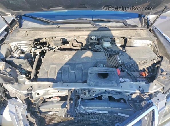 5J8TB4H34HL015626 2017 ACURA RDX Silver ძრავის განყოფილების ხედი