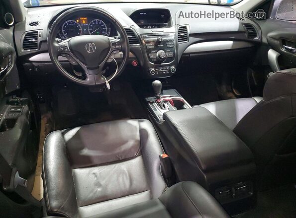 5J8TB4H35GL025533 2016 ACURA RDX Silver Առջևի վահանակի տեսք